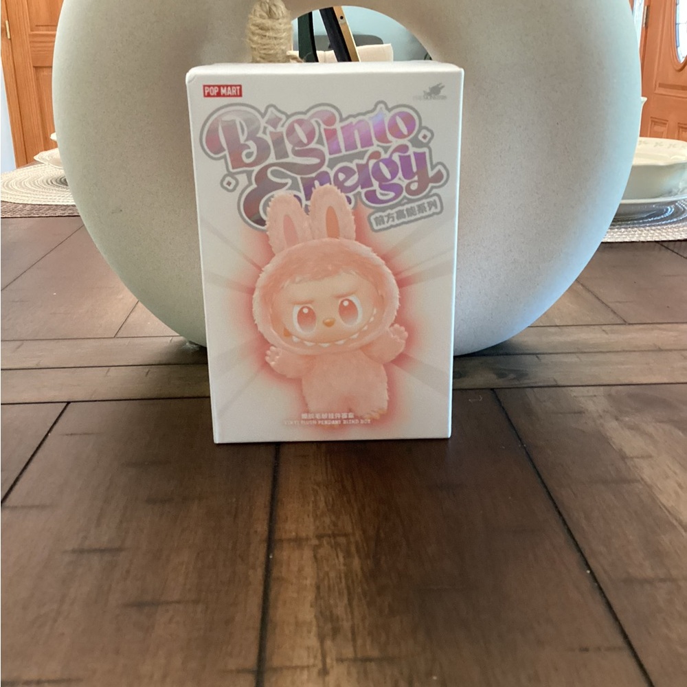 Pop mart Labubu happiness, big into energy